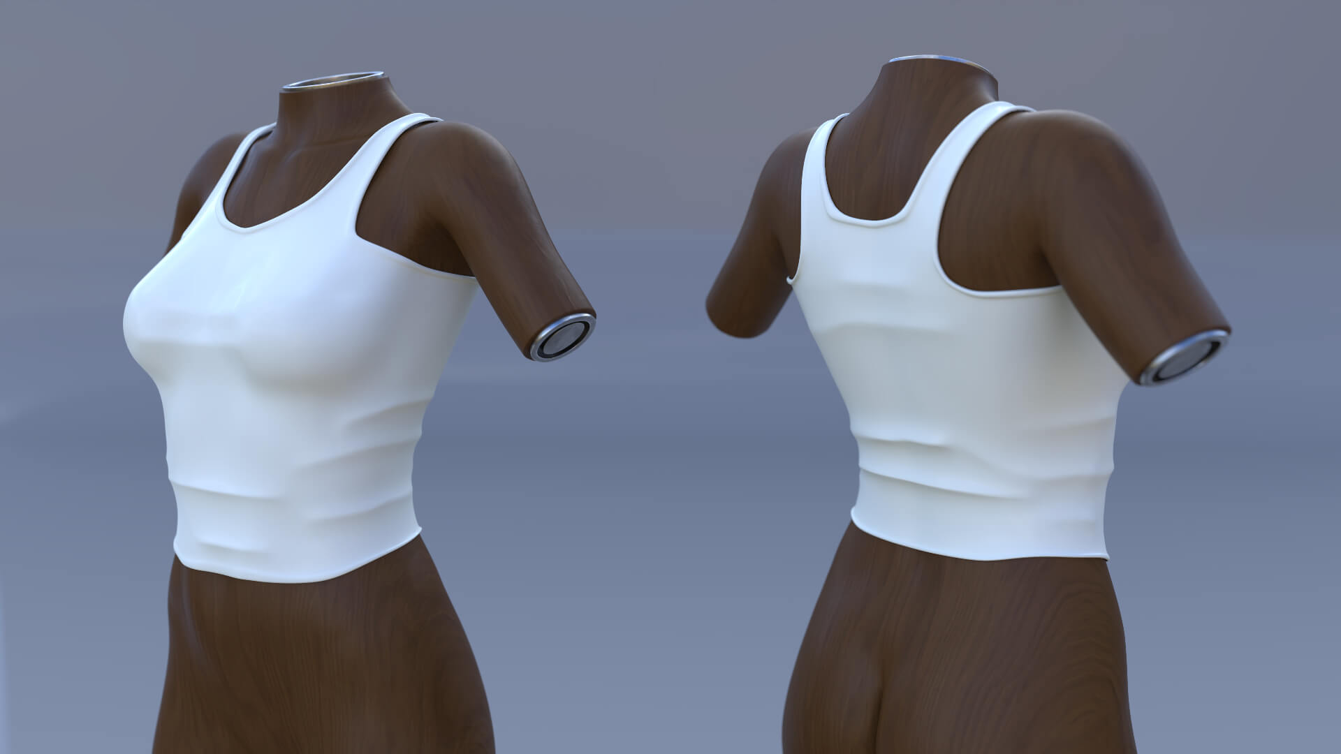 GD Ripped and Torn Tank Tops 5 Styles for G8FG8.1FG9 3D Render, Digital Artwork by giant dwarf