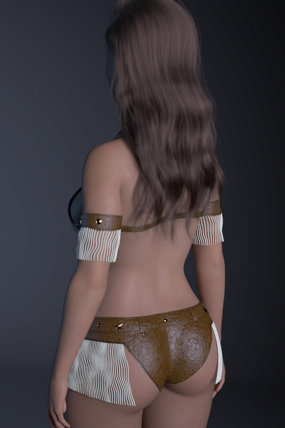 GD Wild West Outfit for G8F and G8.1F Daz Content