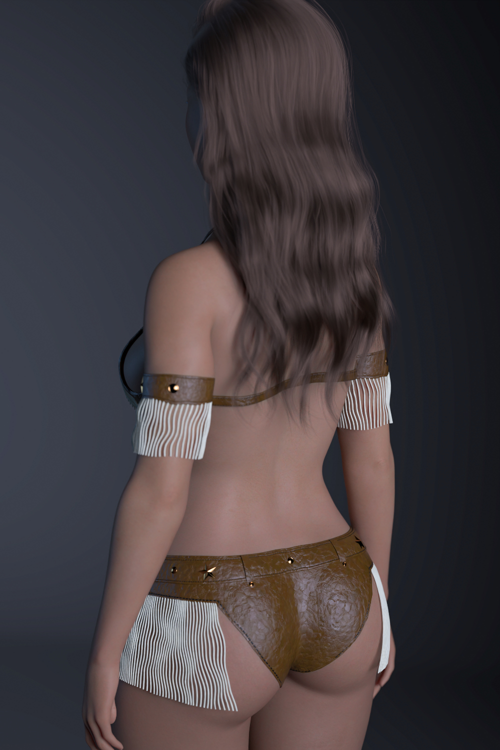 GD Wild West Outfit for G8F and G8.1F Daz Content