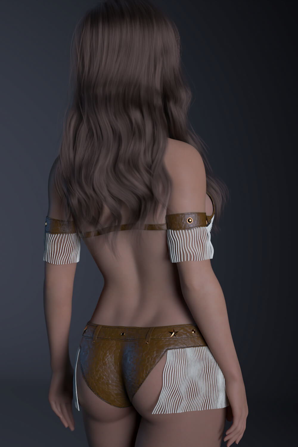 GD Wild West Outfit for G8F and G8.1F Daz Content