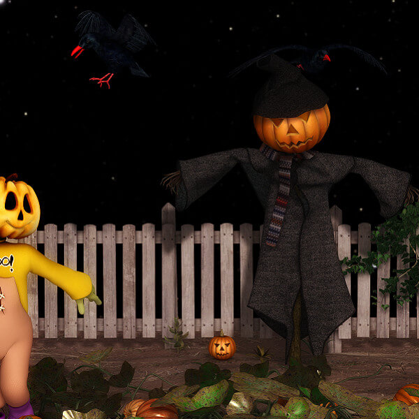 Halloween Scene