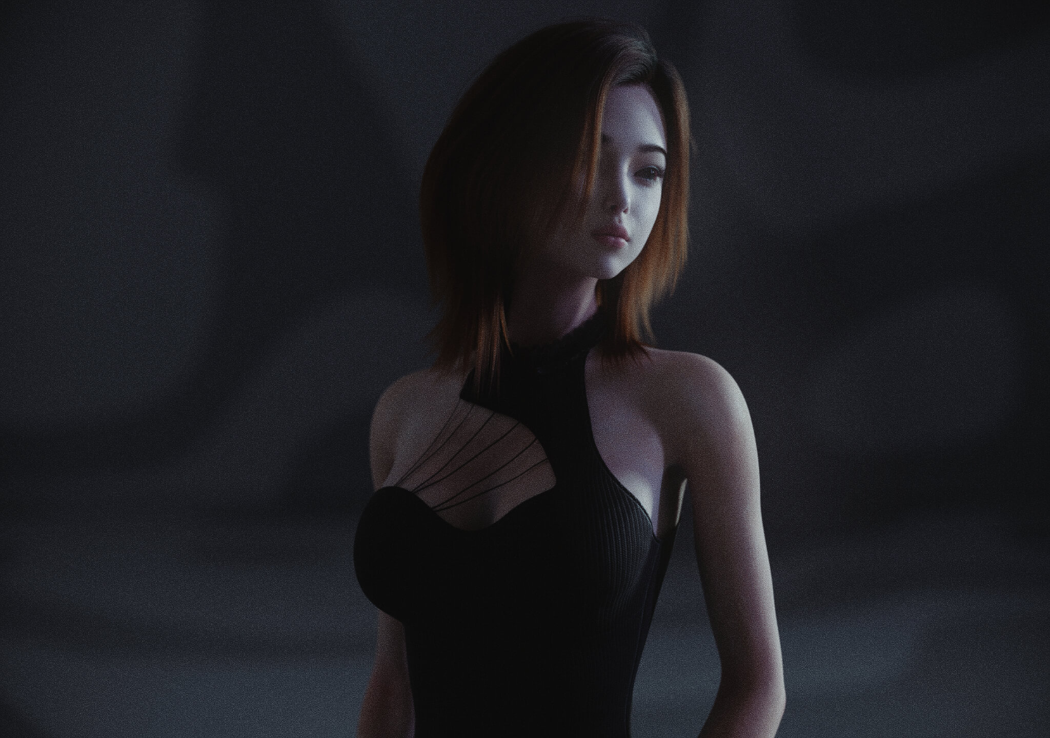 Aran That I Called Stella 3D Render, Digital Artwork by GlazOkoEye