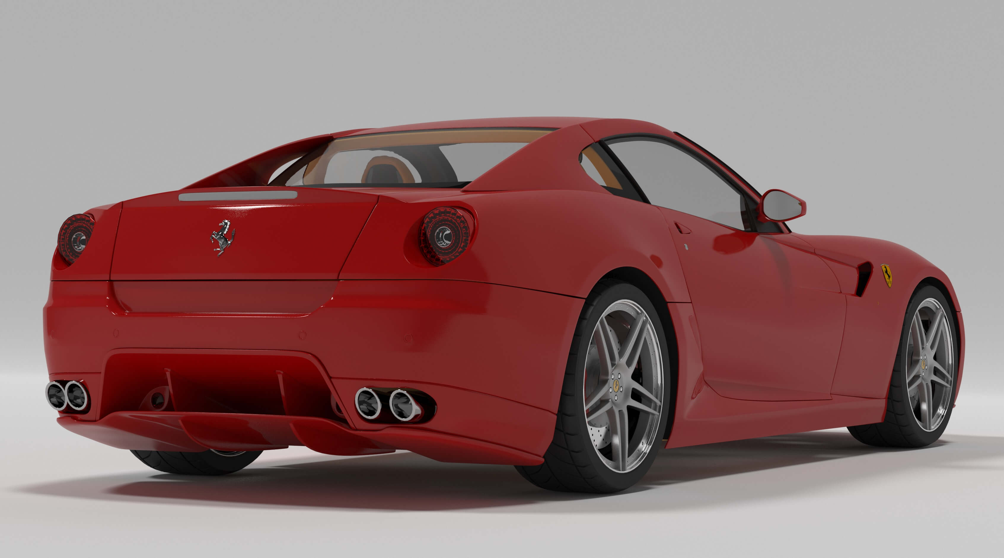 Ferrari 599 GTB 3D Model