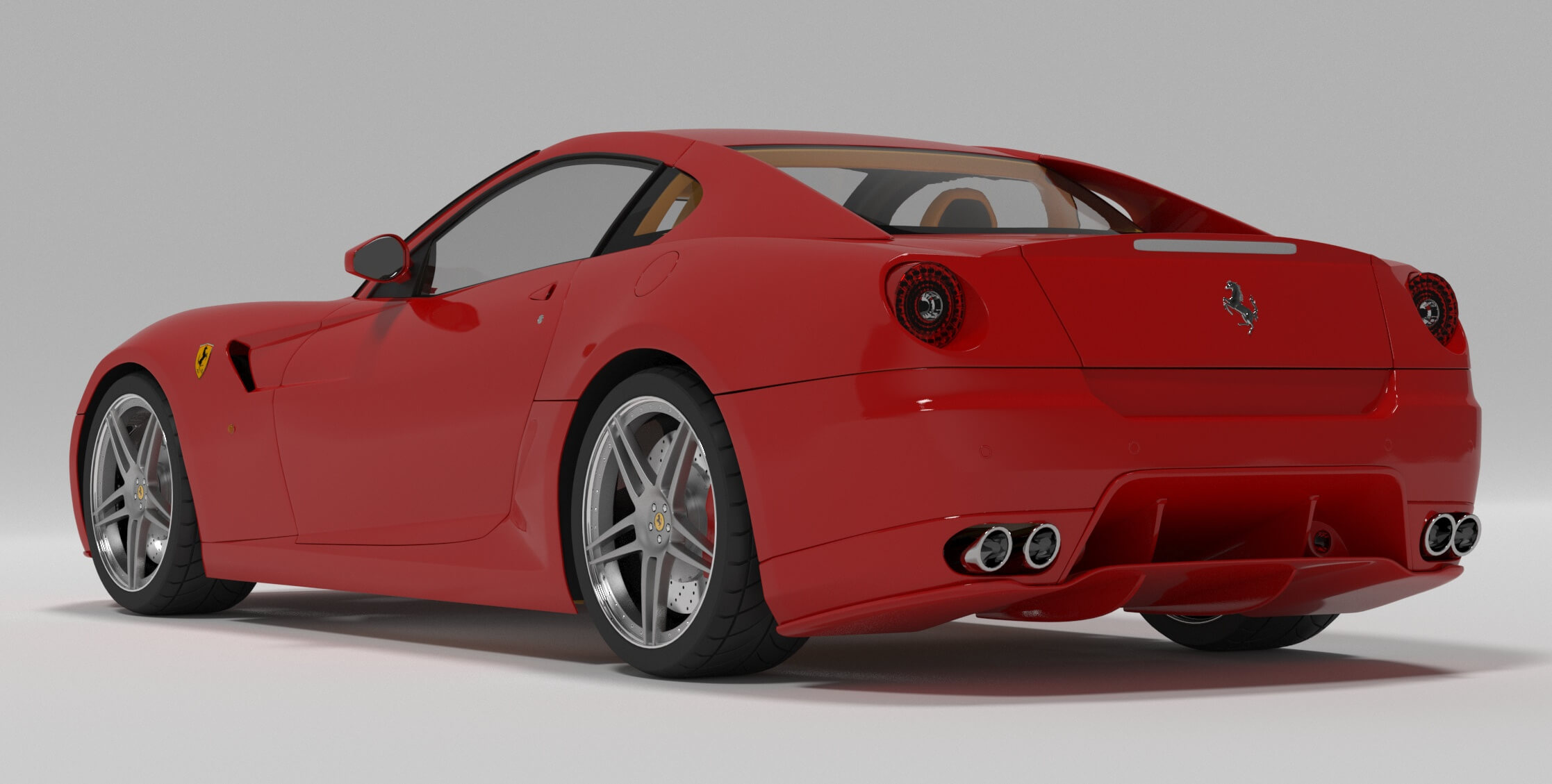 Ferrari 599 GTB 3D Model