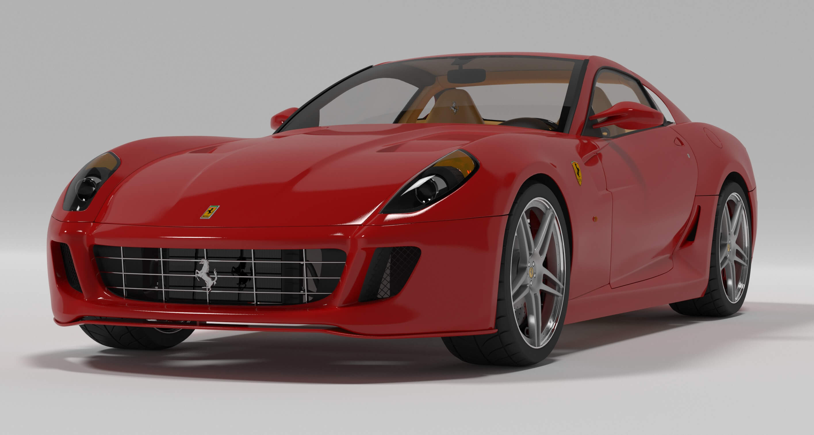Ferrari 599 GTB 3D Model