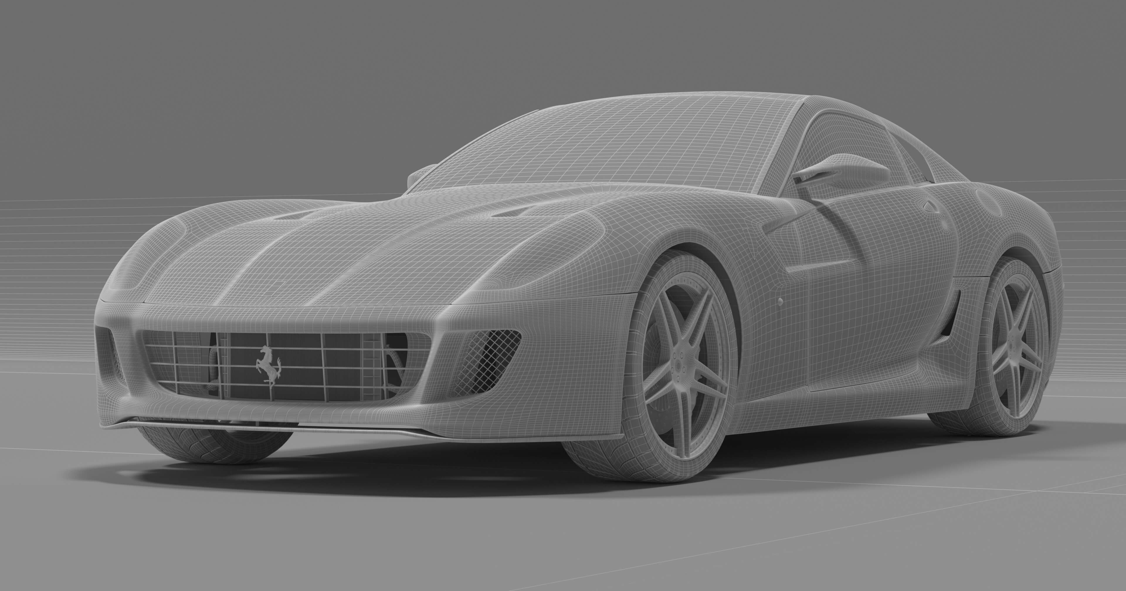 Ferrari 599 GTB 3D Model