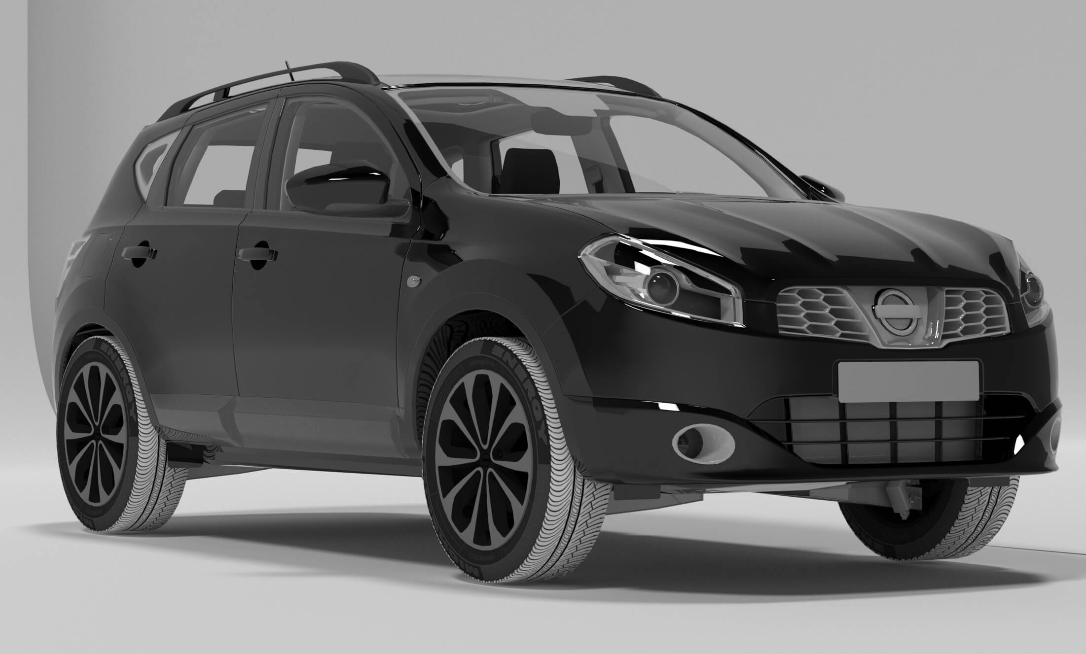 Nissan Qashqai 3D Model