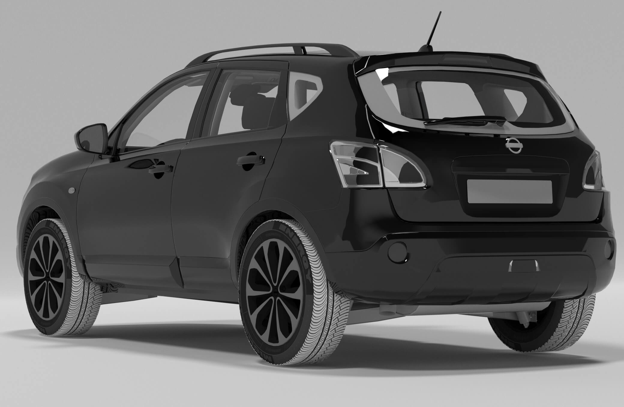 Nissan Qashqai 3D Model
