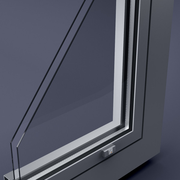 Aluprof Aluminum Window System  Technical 3D Product Visualization
