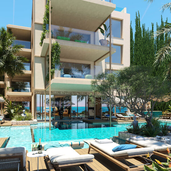 ATLANTIS Ibiza Luxury Beachfront Residences 3D Visualization