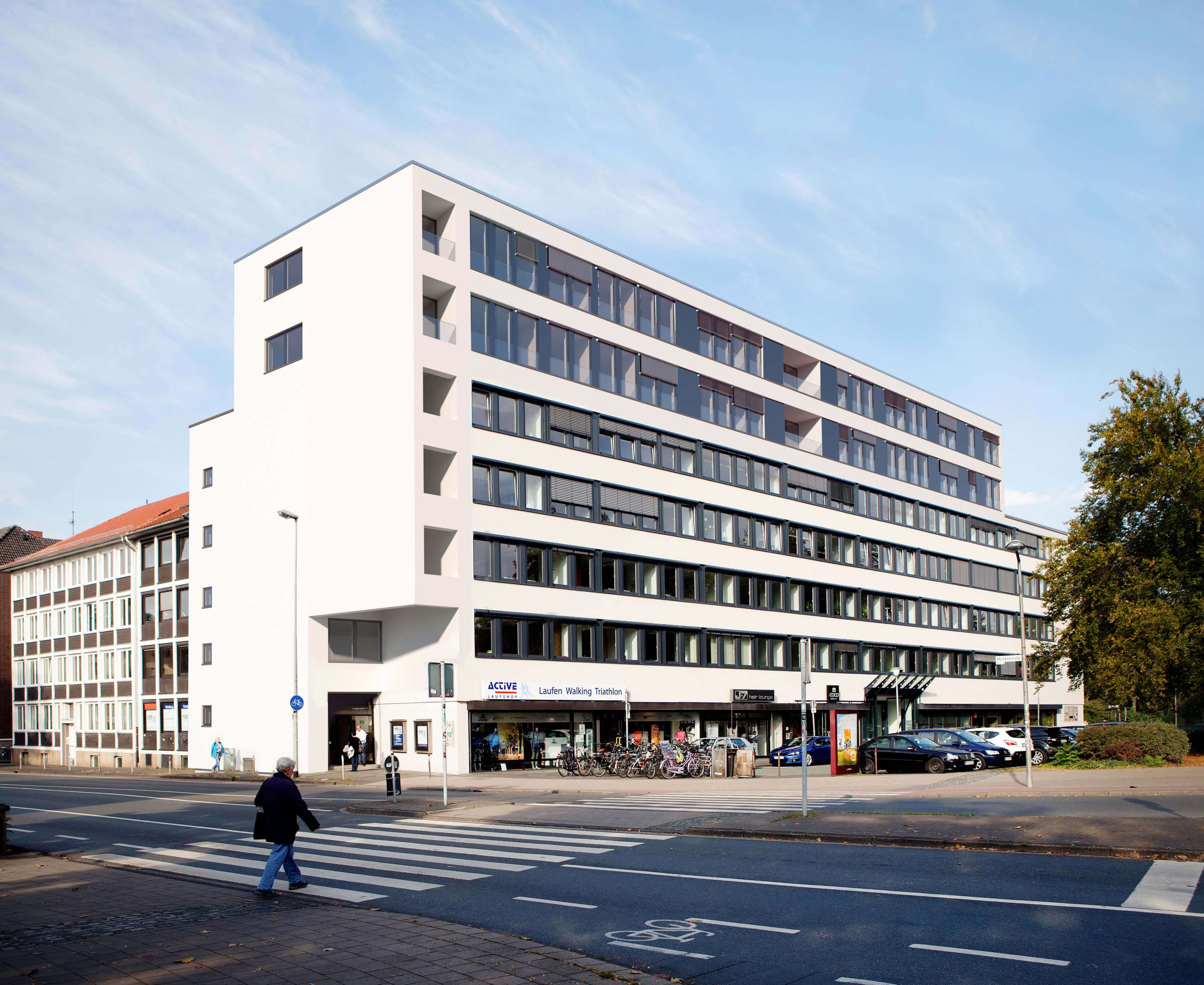 Blissestrae 5 Berlin  Mixed-Use Building Photomatched 3D Rendering 3D Render, Digital Artwork by gmsvision