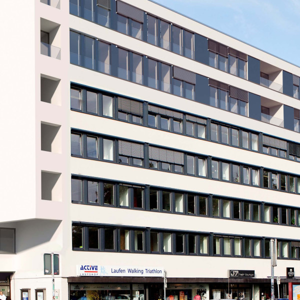 Blissestrae 5 Berlin  Mixed-Use Building Photomatched 3D Rendering