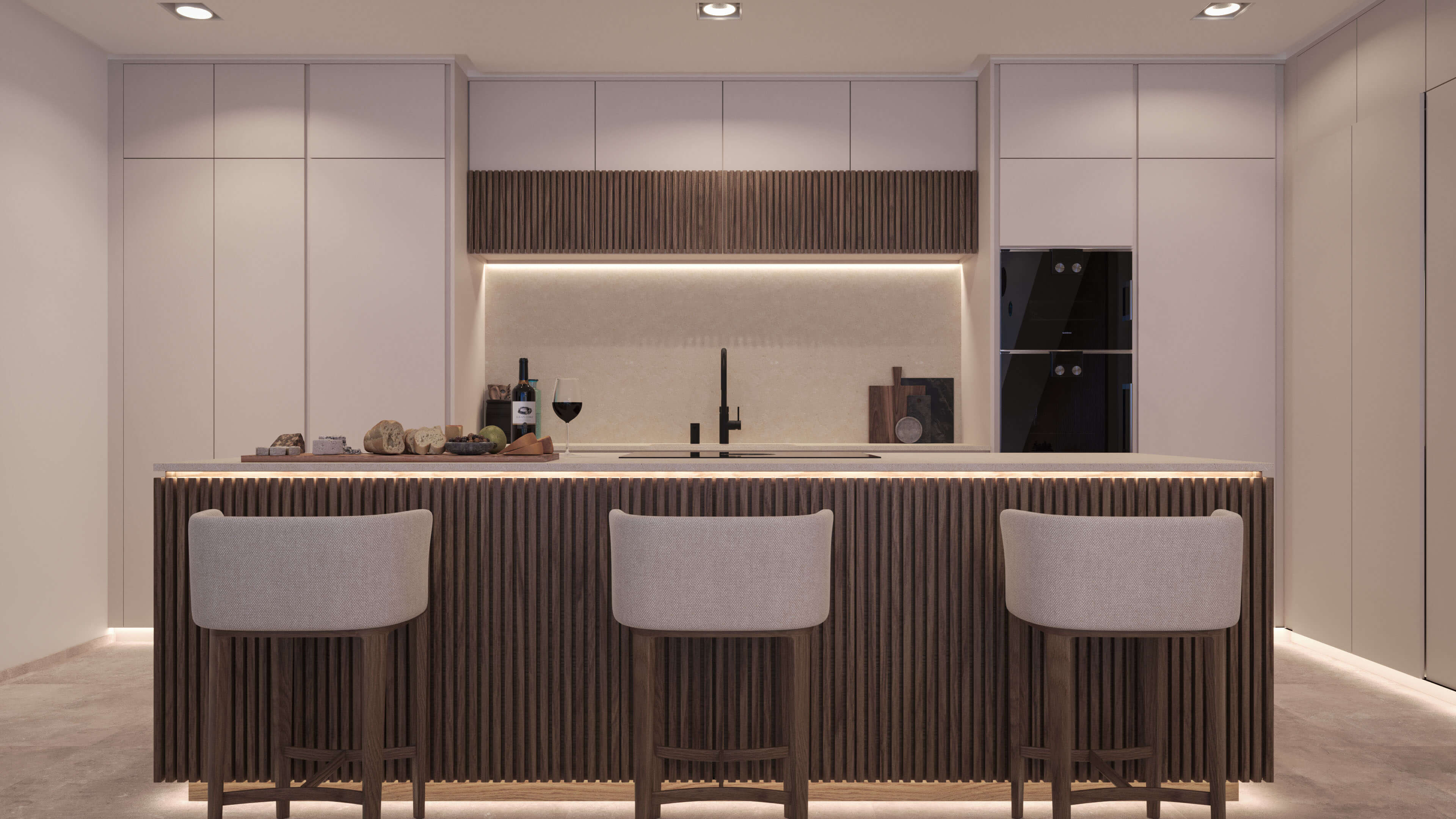 Blue Elements Port dAndratx  Luxury Residences on Mallorca 3D Visualization 3D Render, Digital Artwork by gmsvision