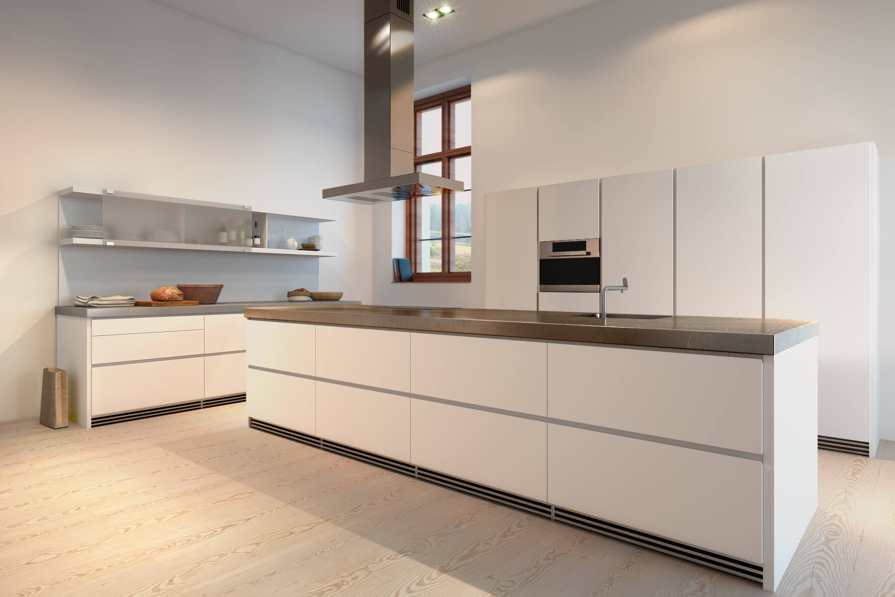 Bulthaup Kitchen  Photorealistic 3D Product Visualization 3D Render, Digital Artwork by gmsvision