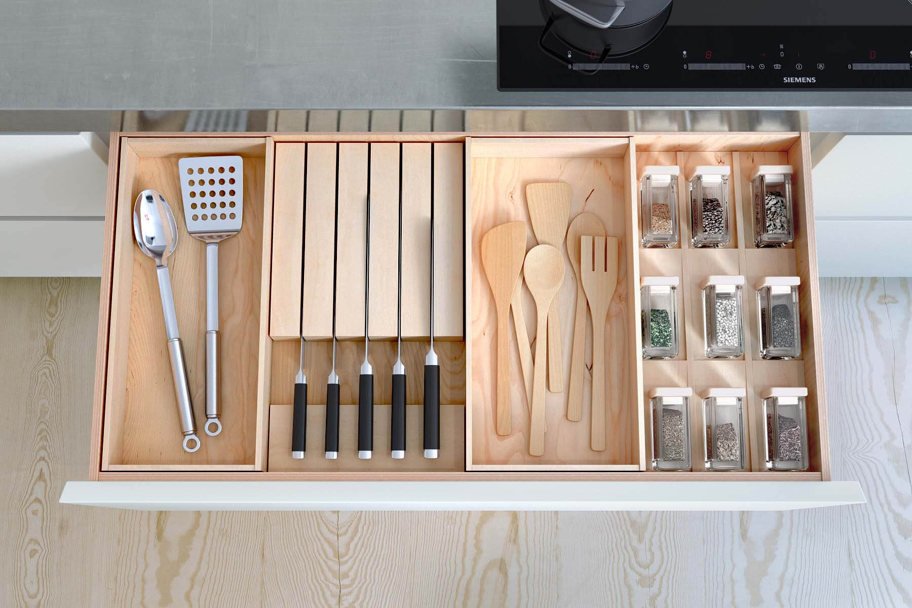 Bulthaup Kitchen  Photorealistic 3D Product Visualization 3D Render, Digital Artwork by gmsvision