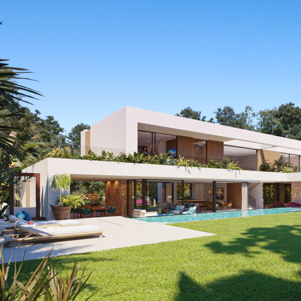 CLARITY Mallorca Mediterranean Luxury Villa Exterior & Interior Renderings