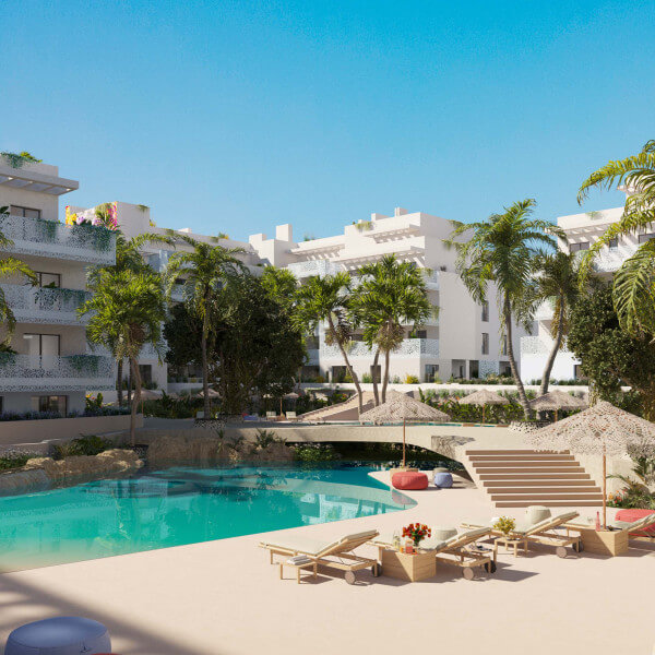 CREO Ibiza Four Elements Residential Complex Architectural Visualization