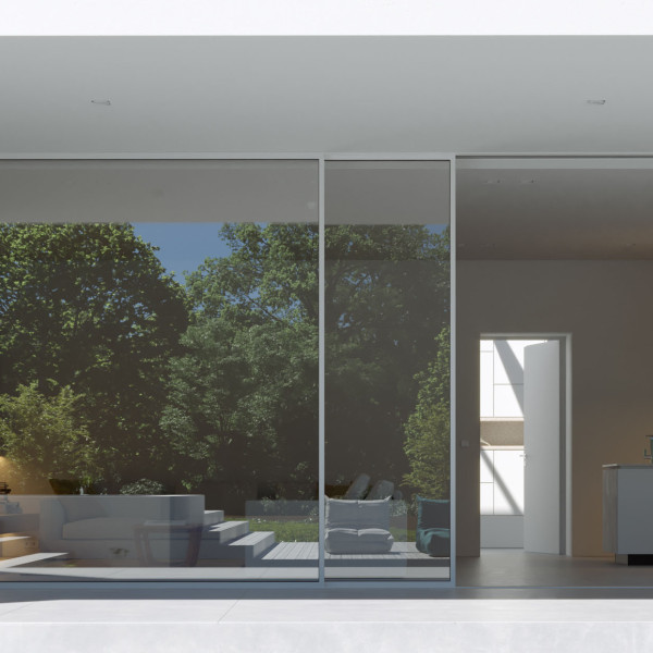 Cubus Design House Dsseldorf  Modular Modern Home 3D Visualization