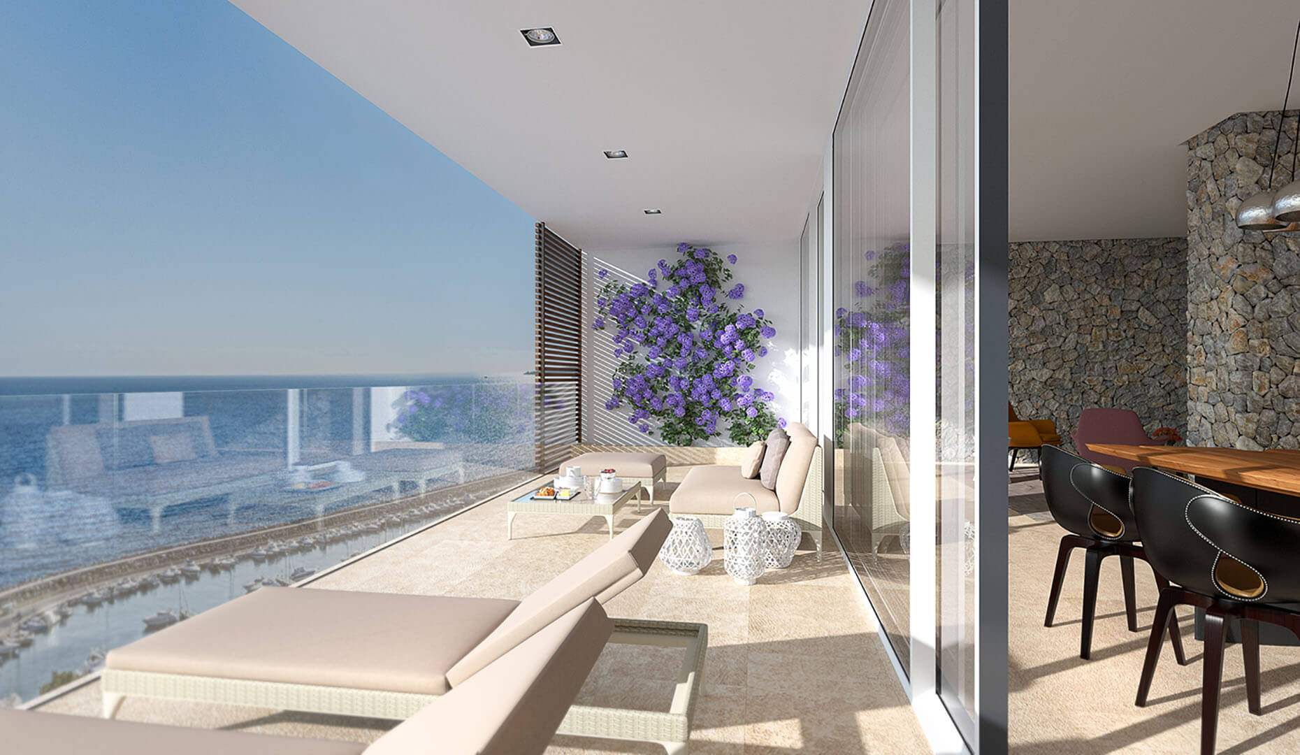 Elements Portals Nous Mallorca Modern Luxury Residences 3D Rendering 3D Render, Digital Artwork by gmsvision
