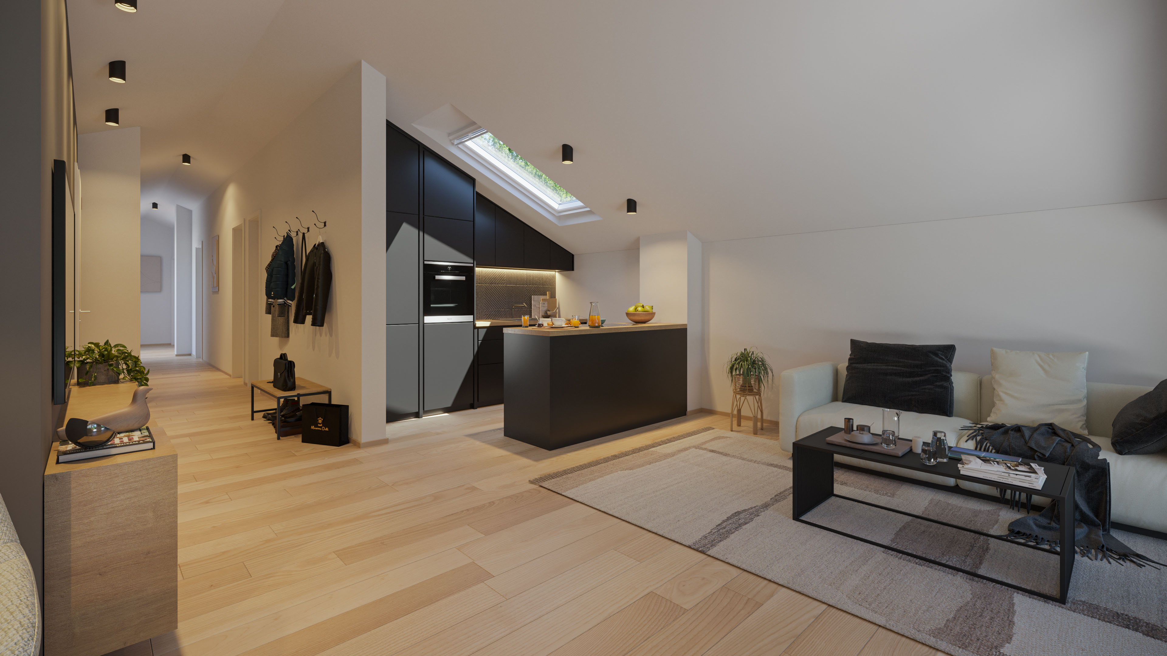 Friedberger Strae Bad Homburg Residential Exterior & Interior Rendering 3D Render, Digital Artwork by gmsvision