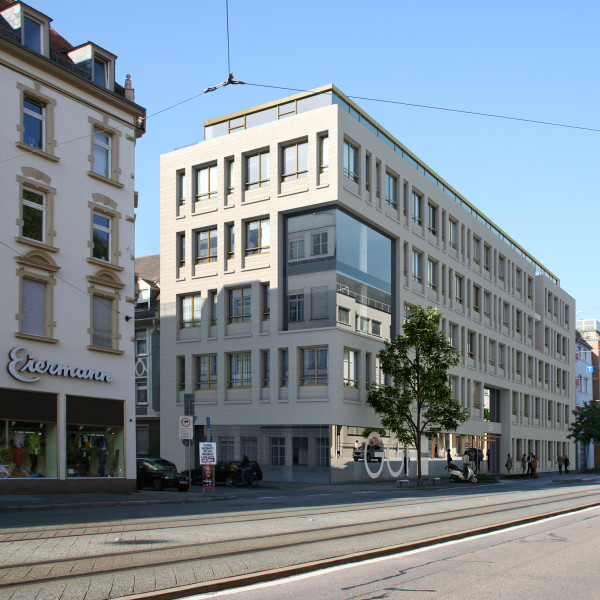 GGH Heidelberg  Administrative Building Exterior Rendering & Photomatching