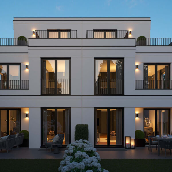Haus Saphir Munich Modern Residential Building Architectural Visualization