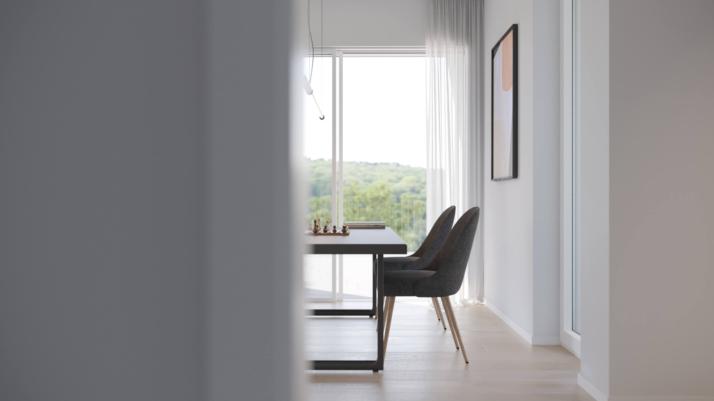 In den Nussgrten Bad Nauheim  New-Build Apartments 3D Visualization 3D Render, Digital Artwork by gmsvision