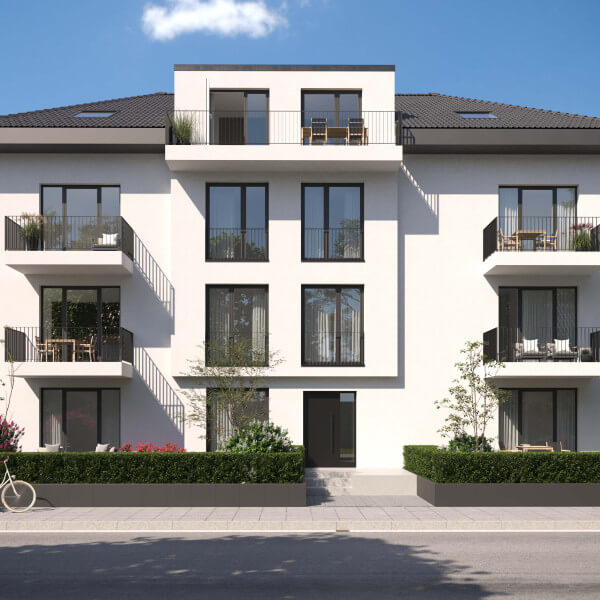 Lindenstrae 26 Offenbach  Apartment Building & Attic Interiors Archviz