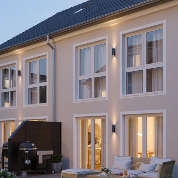 Residential Ensemble Hannover  Semi-Detached Houses 3D Exterior Rendering