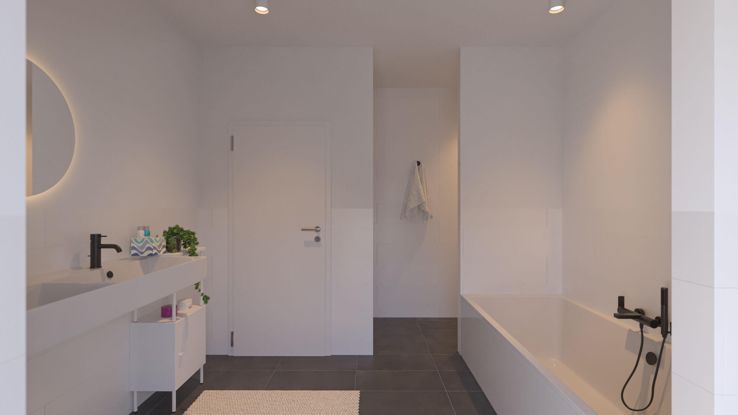 Salinenstrae Wiesbaden Residential Development Rendering & 3D Film 3D Render, Digital Artwork by gmsvision