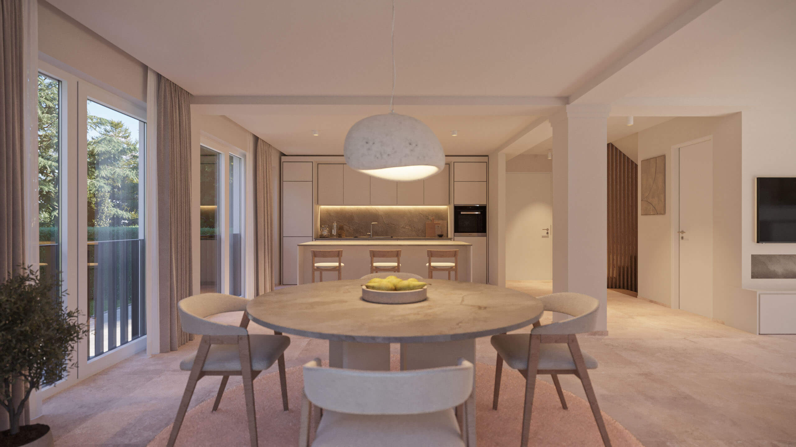 Single-Family House Hannover Renovation & Modernization 3D Visualization 3D Render, Digital Artwork by gmsvision