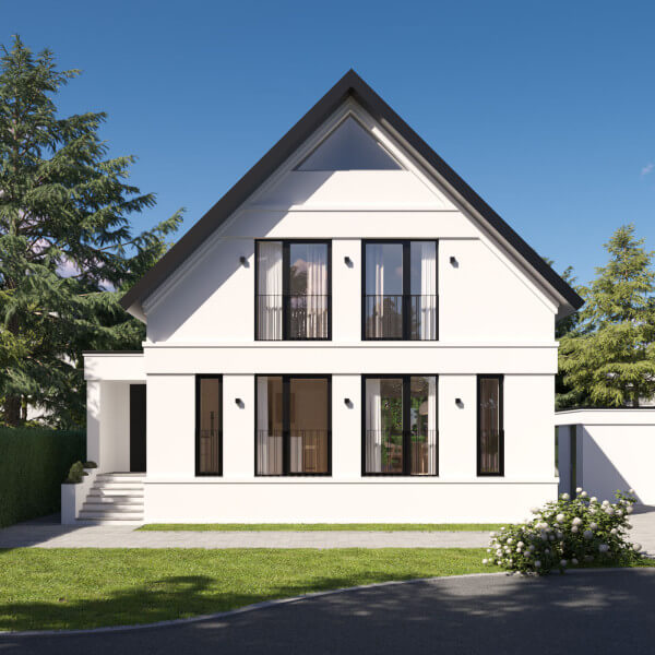 Single-Family House Hannover Renovation & Modernization 3D Visualization