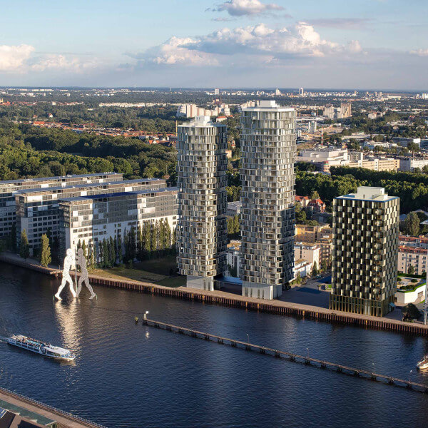 The Molecules Berlin  High-Rise Architectural Visualization on the Spree