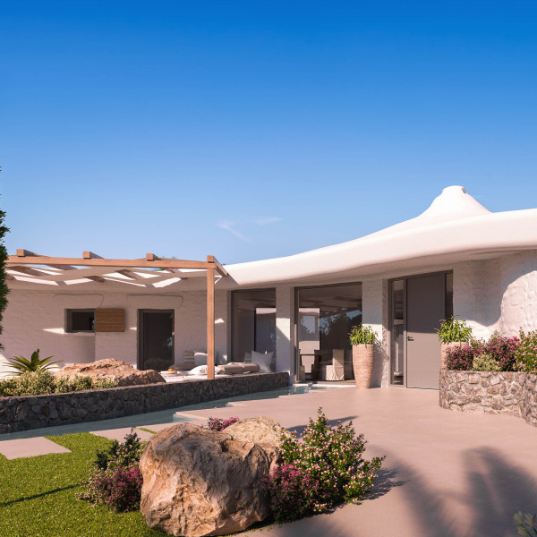 Villa da Capo Sardinia  Mediterranean Luxury Villa Pool & Terrace CGI