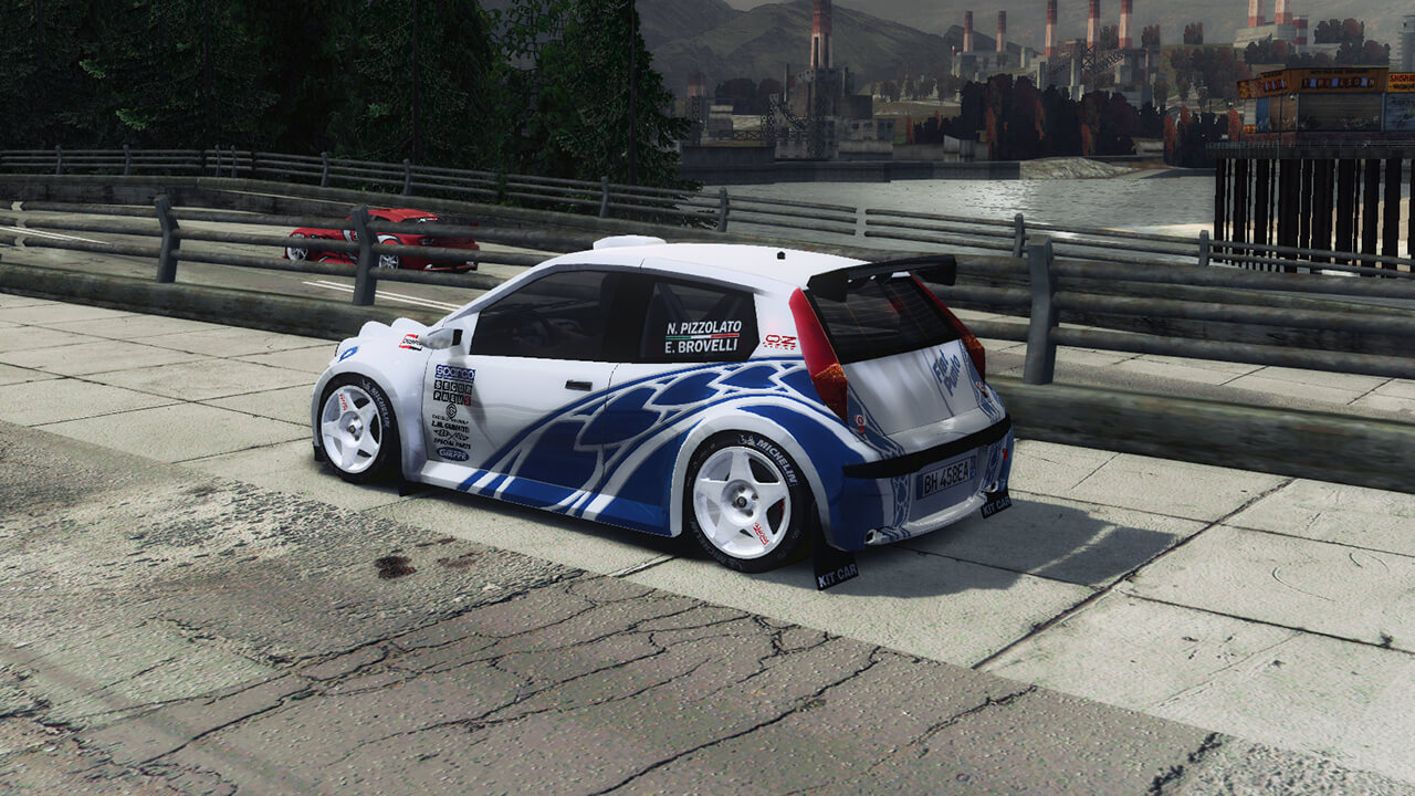 Fiat Punto S1600 Kit Car 3D Model