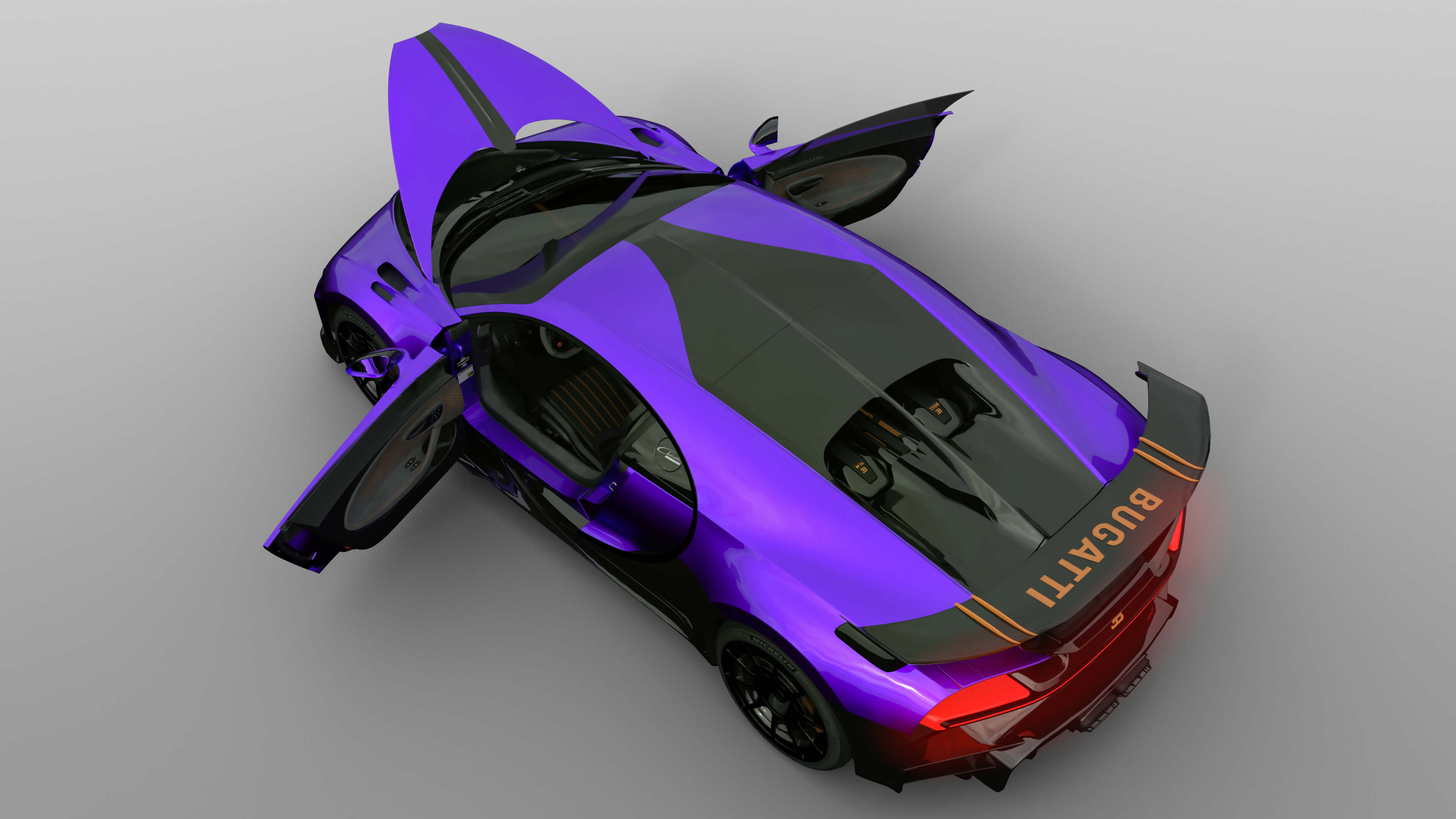 Bugatti Chiron Pur Sport 2021 Daz Content