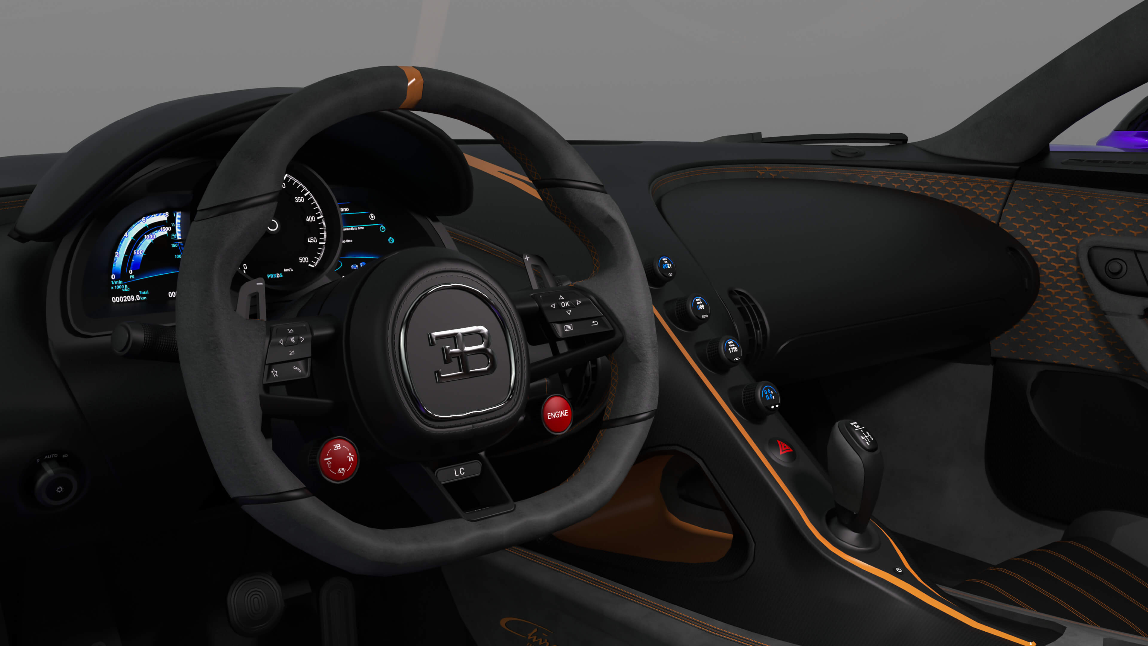 Bugatti Chiron Pur Sport 2021 Daz Content