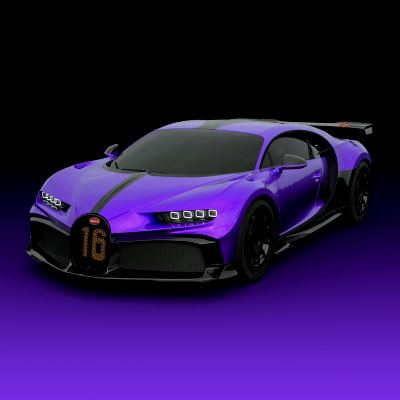 Bugatti Chiron Pur Sport 2021 Daz Content