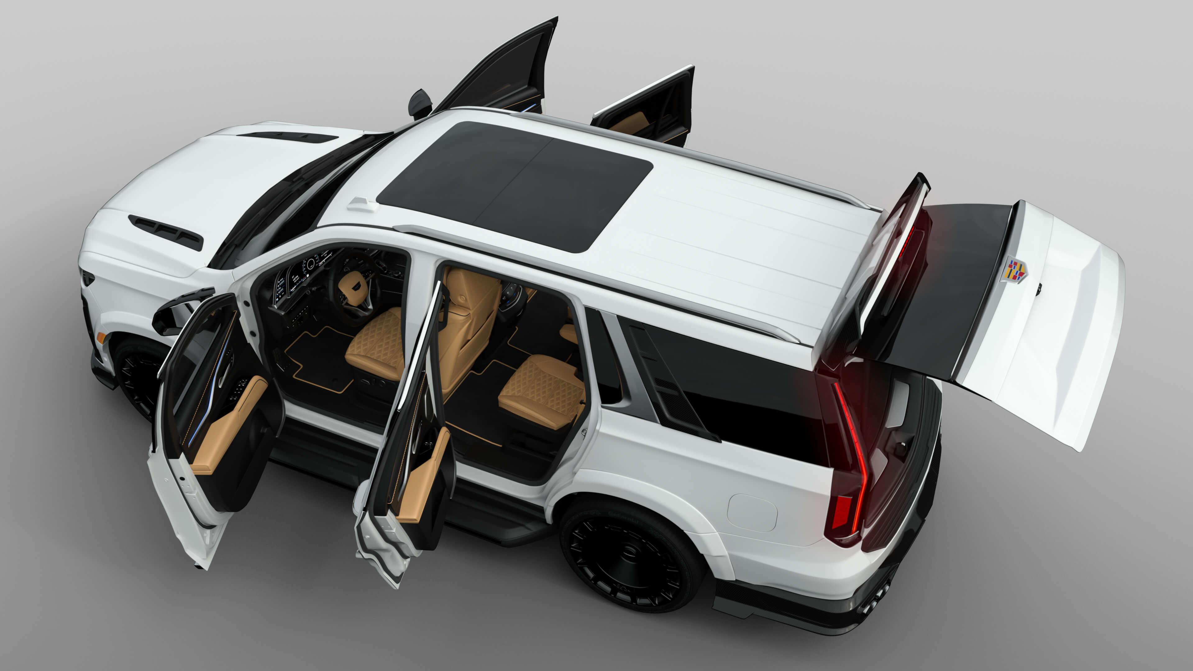 Cadillac Escalade Mansory 2021 Daz Content