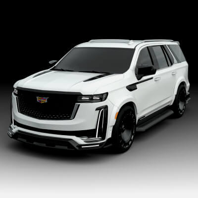 Cadillac Escalade Mansory 2021 Daz Content