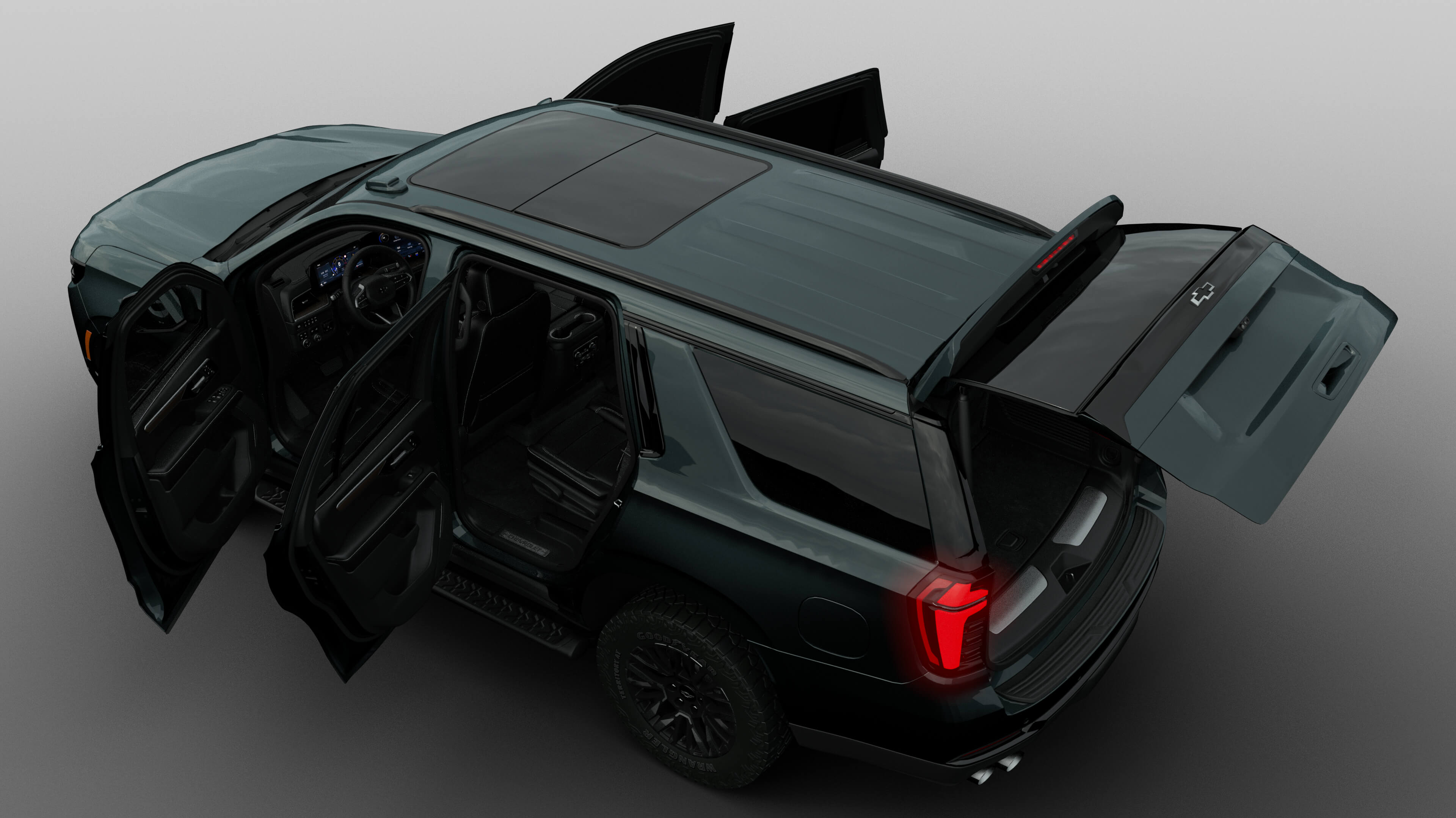 Chevrolet Tahoe Z71 2025 Daz Content