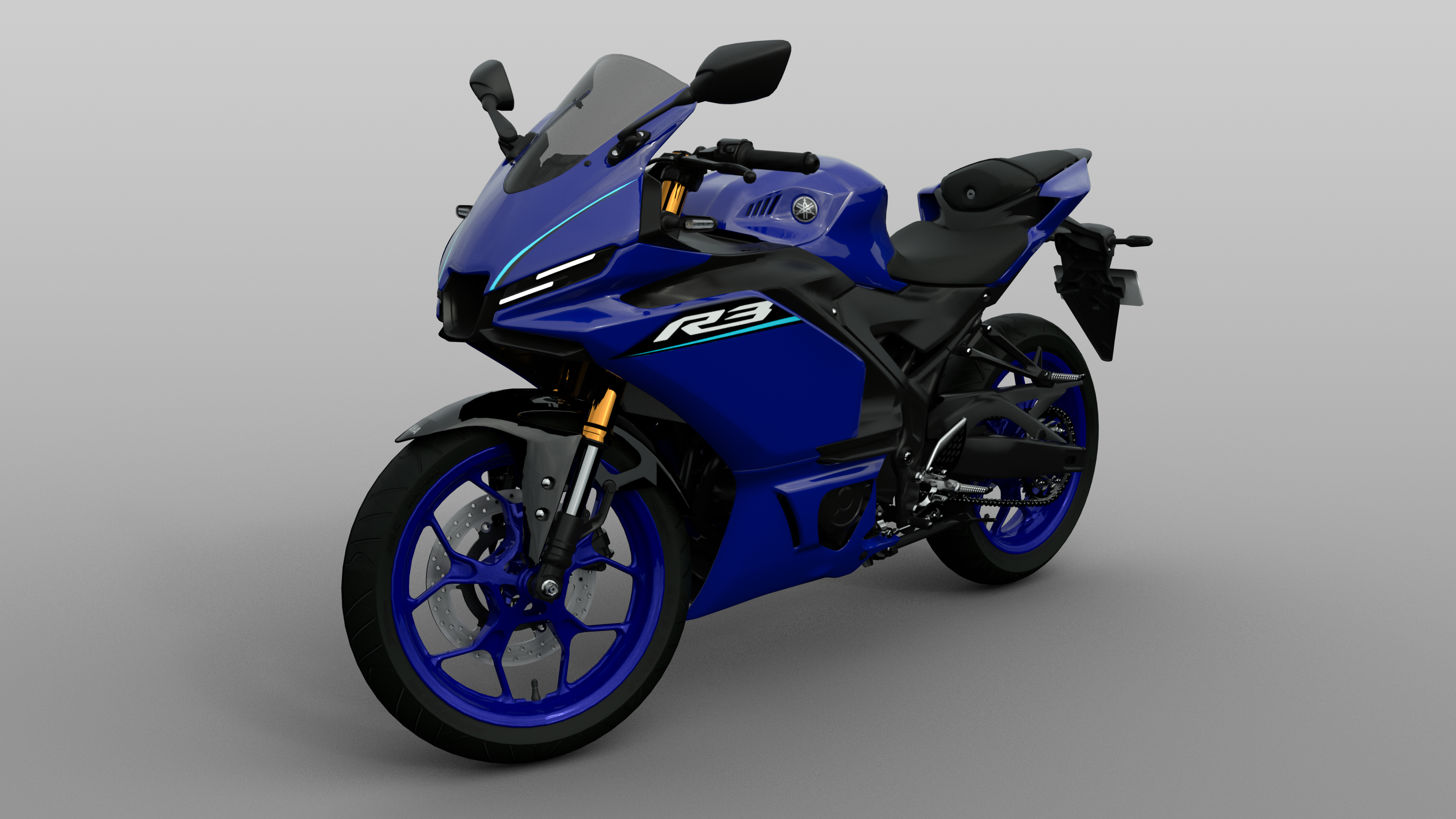Yamaha YZF-R3 2026 Daz Content