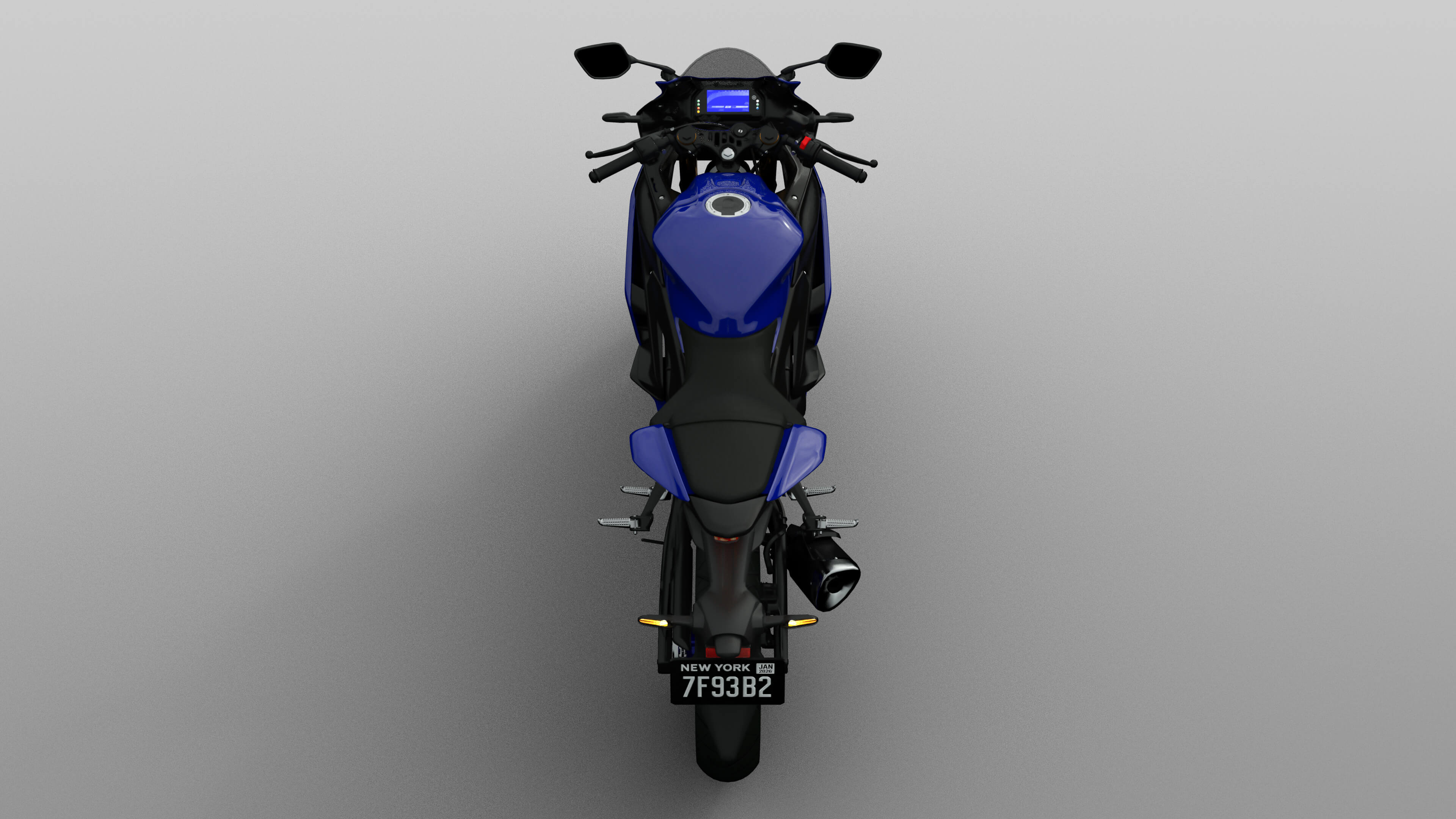 Yamaha YZF-R3 2026 Daz Content