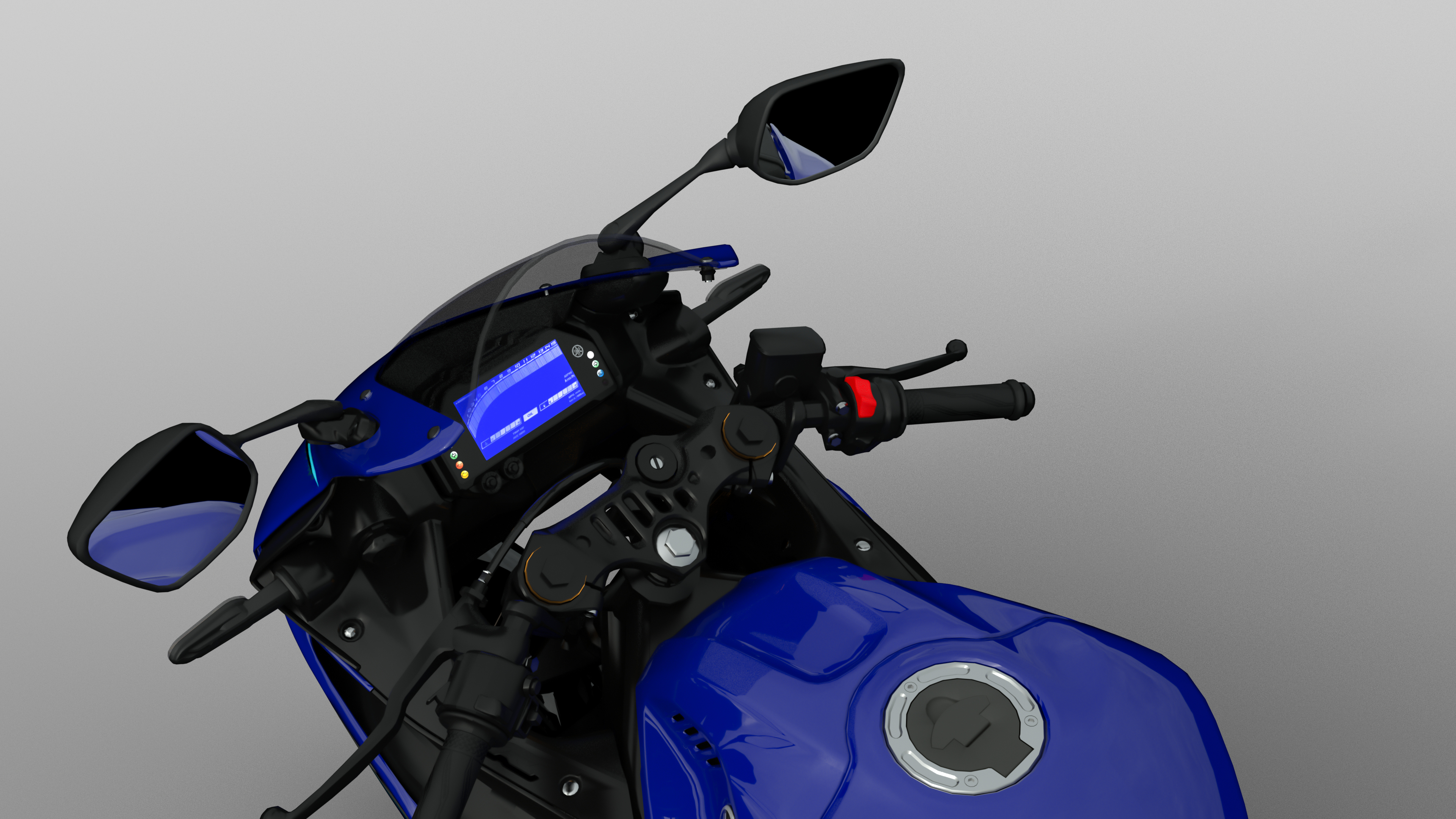 Yamaha YZF-R3 2026 Daz Content