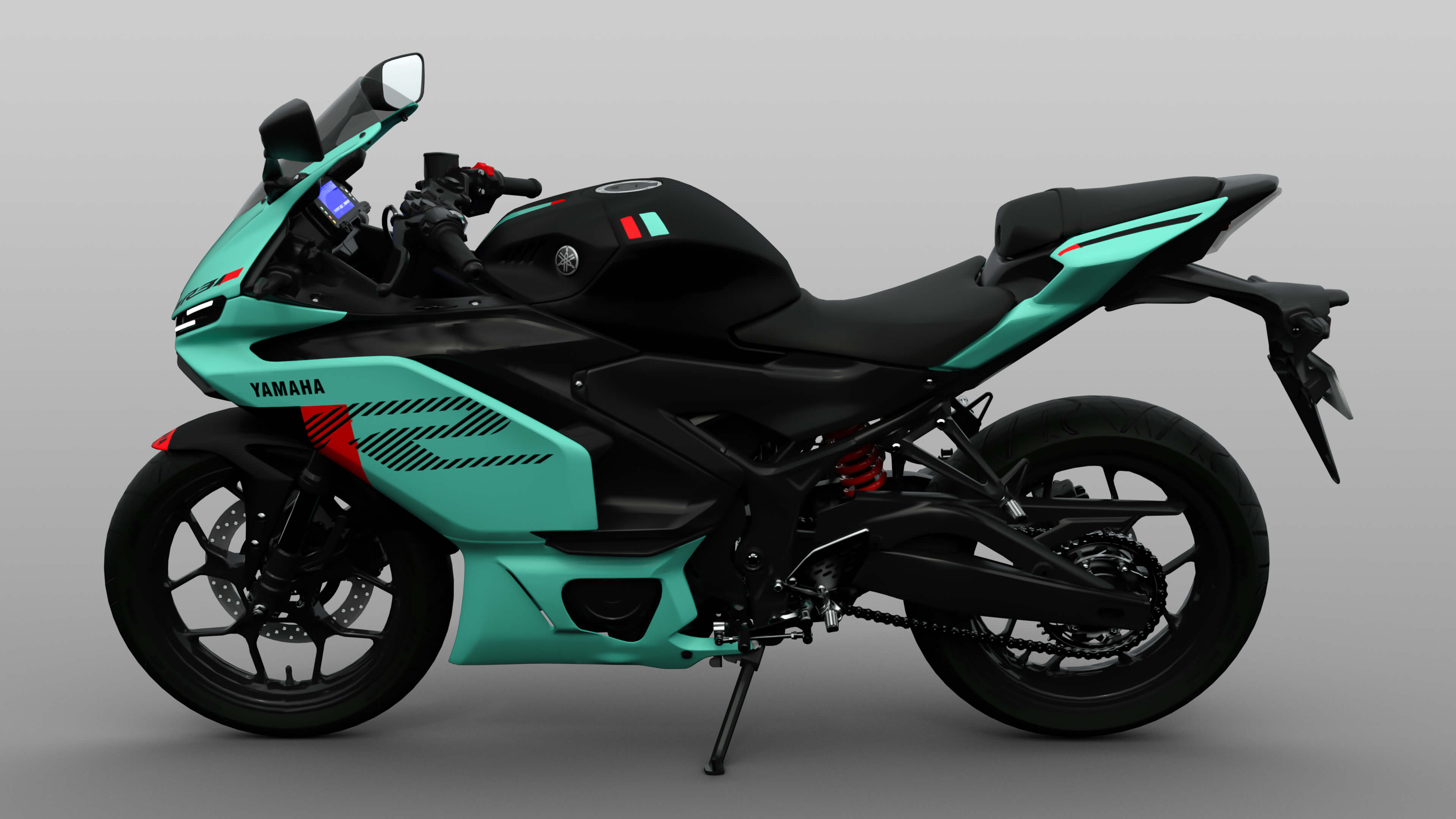 Yamaha YZF-R3 2026 Daz Content