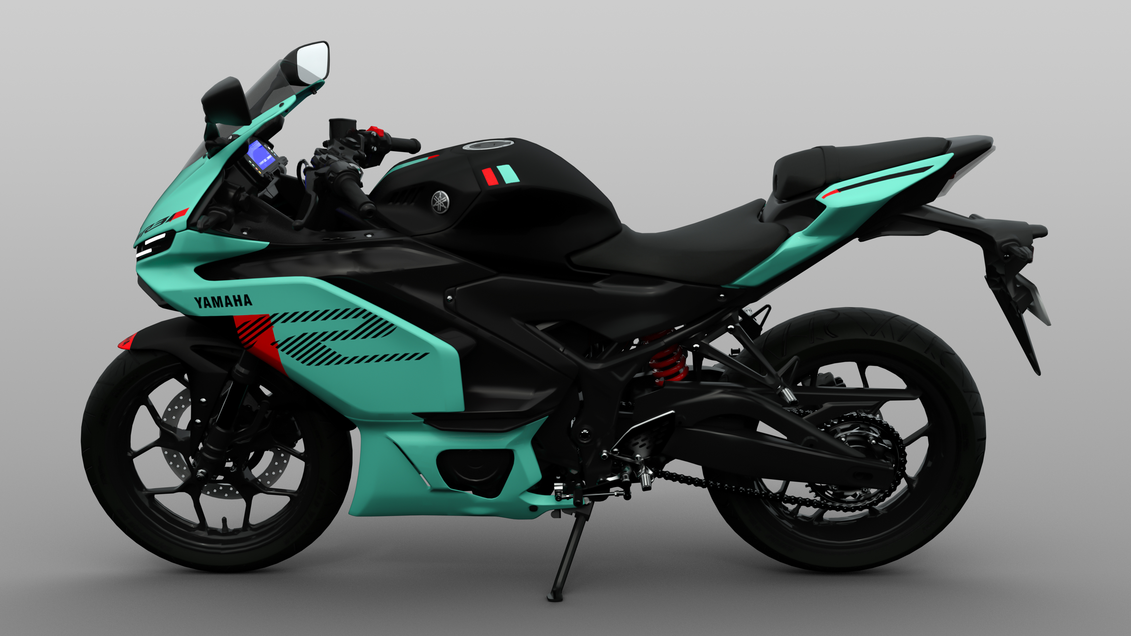 Yamaha YZF-R3 2026 Daz Content