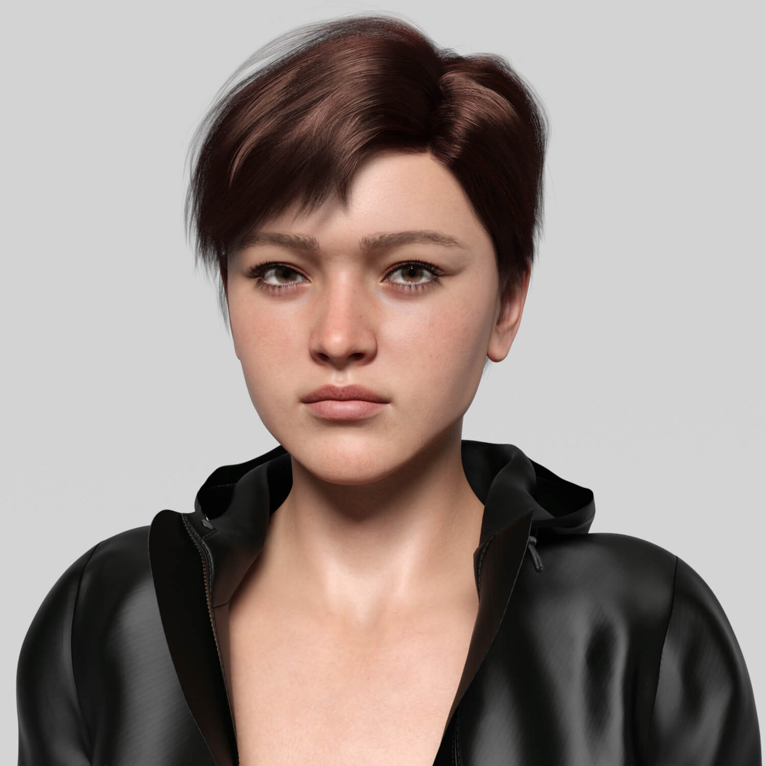GC Kenzy 3D Render, Digital Artwork by GoldenClover