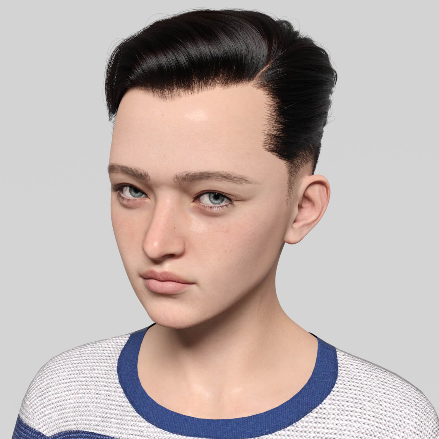GC Reony 3D Render, Digital Artwork by GoldenClover