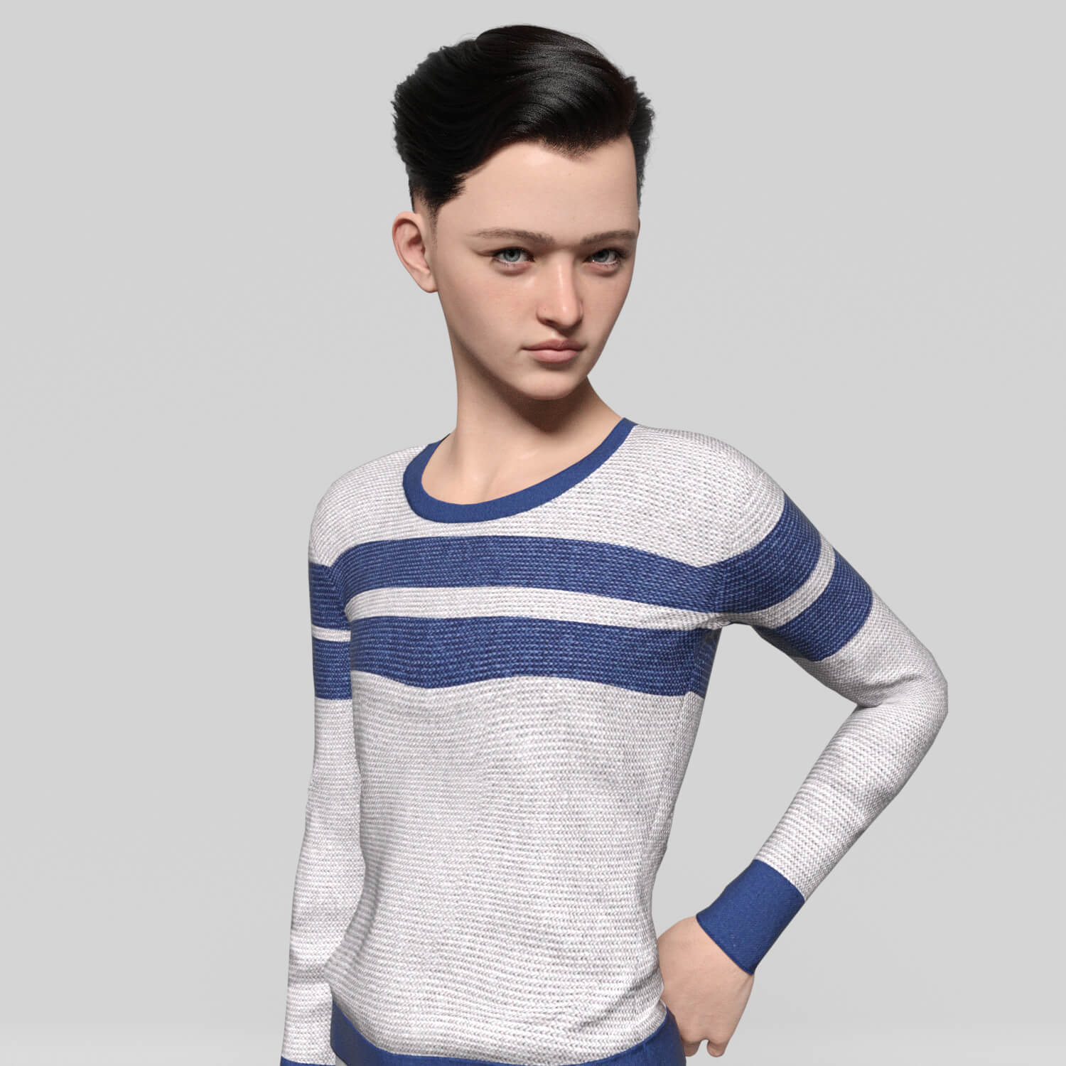 GC Reony 3D Render, Digital Artwork by GoldenClover