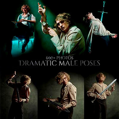 690+ Dramatic Male Poses Reference Pictures